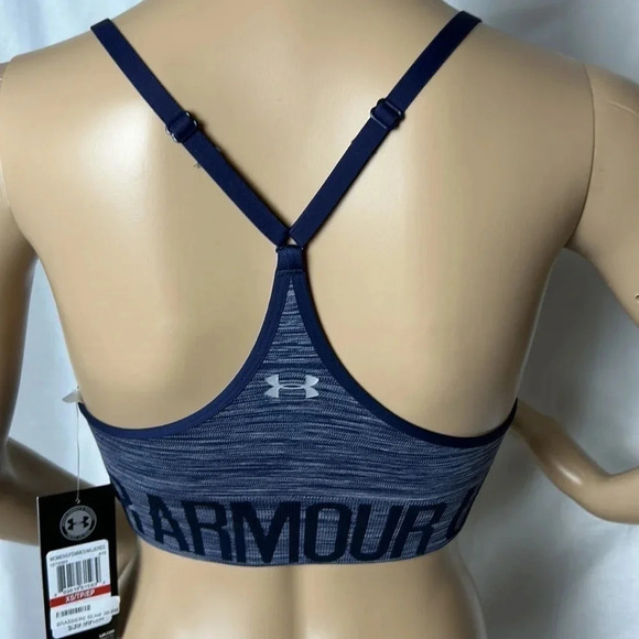 Under Armour low impact racerback sport bra, removable cups  ,adjustable straps - Picture 6 of 14